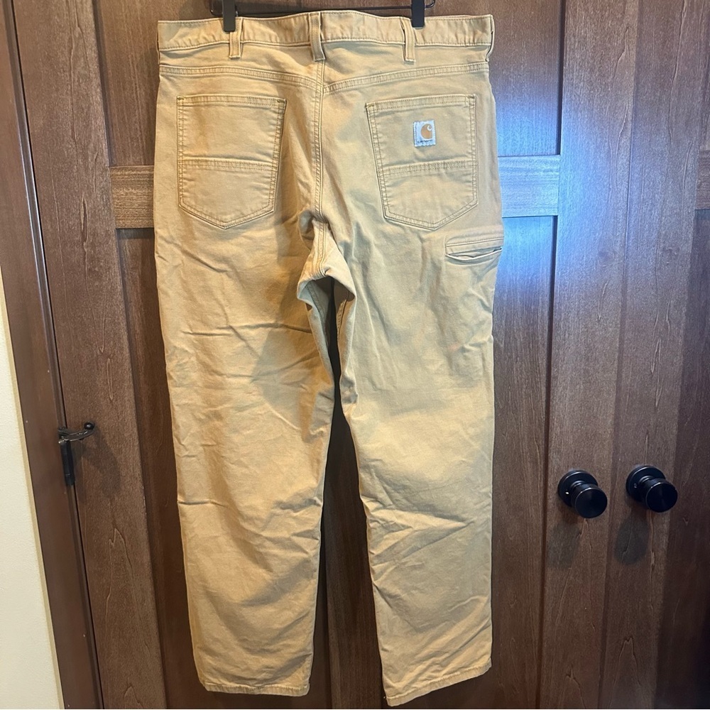 Carhartt Men's Khaki Chinos - Picture 5 of 7
